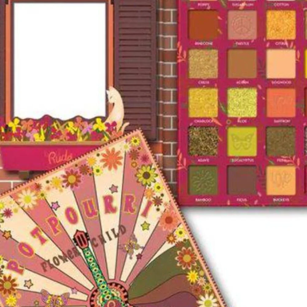 Rude's Potpourri in Flower Child - 30 Pressed Pigment & Shadow Palette